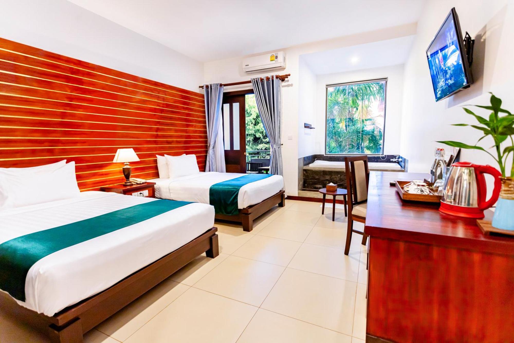 Green Amazon Residence Hotel Siem Reap Buitenkant foto