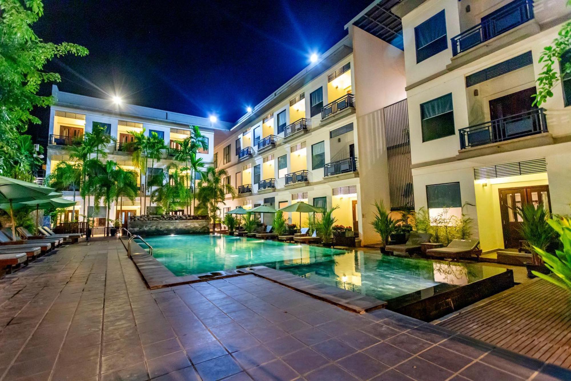 Green Amazon Residence Hotel Siem Reap Buitenkant foto
