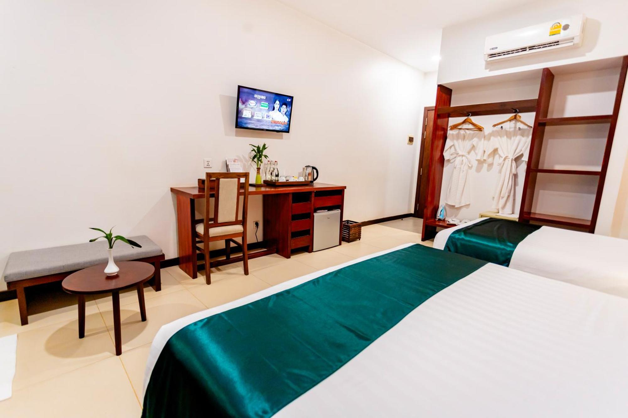 Green Amazon Residence Hotel Siem Reap Buitenkant foto