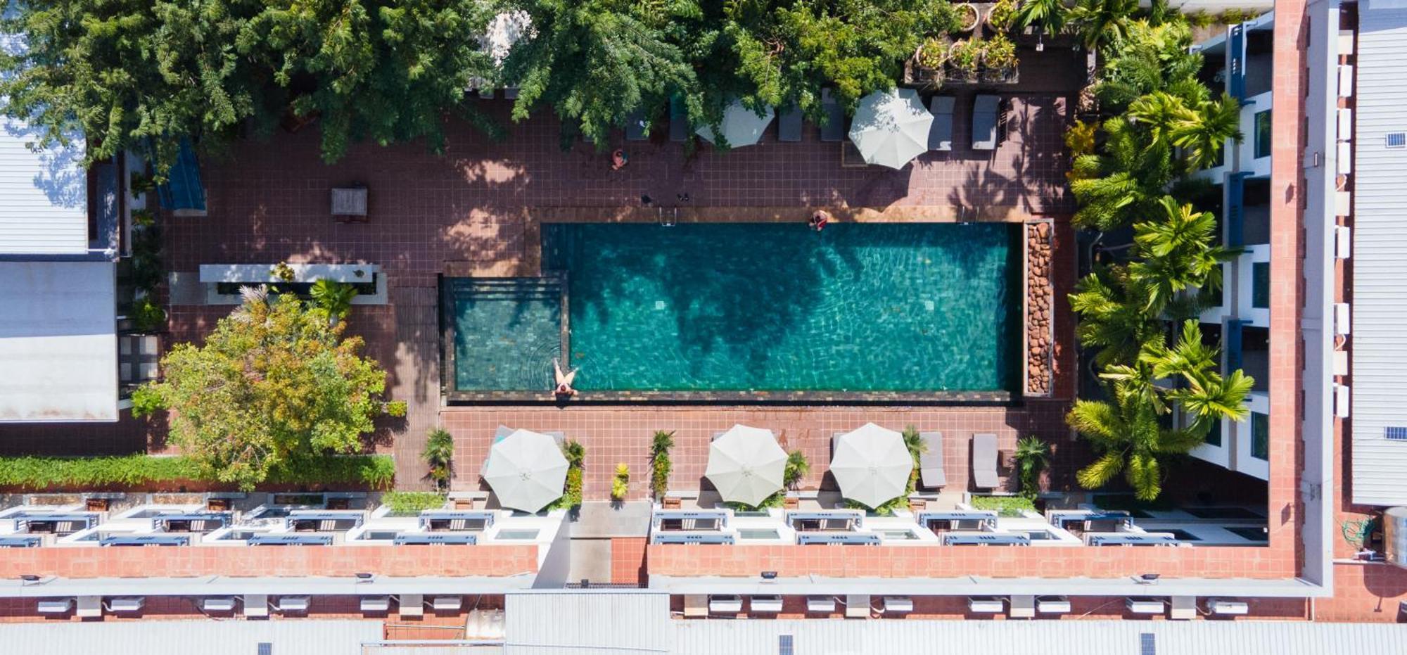 Green Amazon Residence Hotel Siem Reap Buitenkant foto