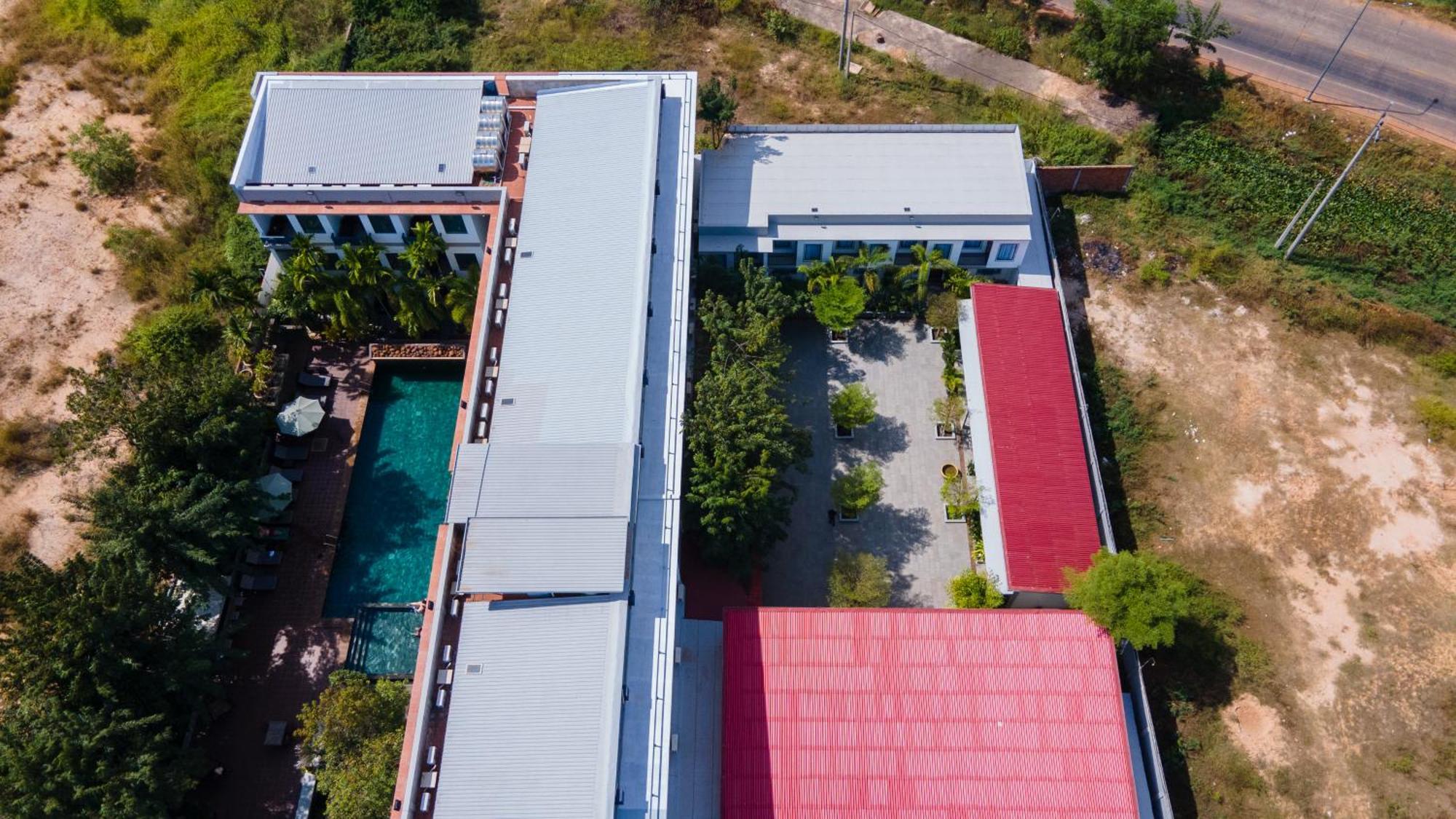 Green Amazon Residence Hotel Siem Reap Buitenkant foto